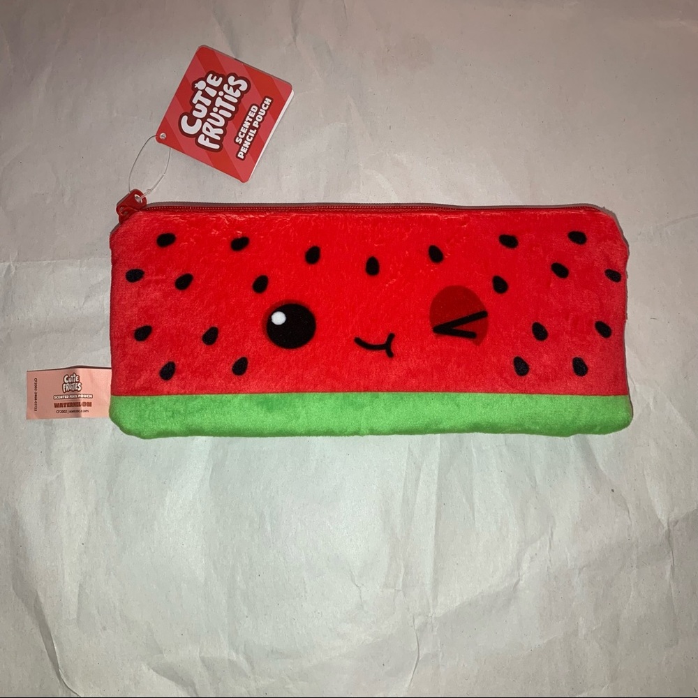 Cutie fruities scented pencil pouch